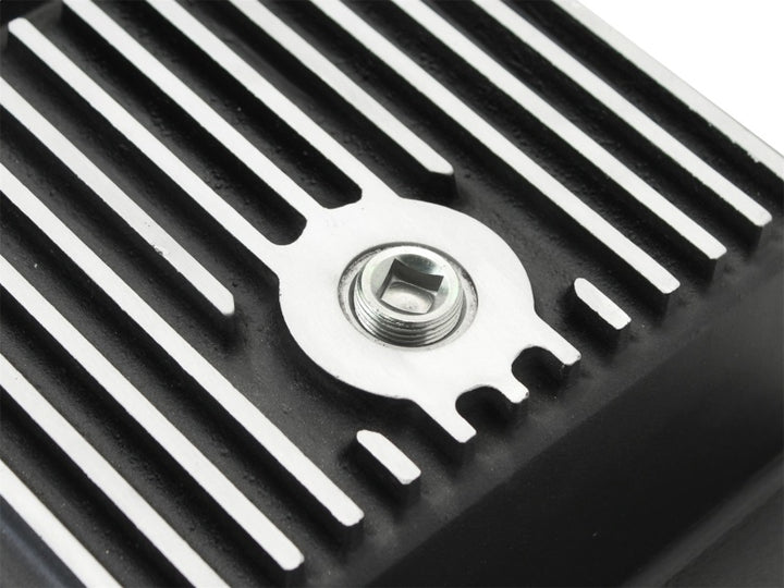 AFe Power Pro Series Transmission Pan Black Machined for 09-14 Ford F-150 Trucks