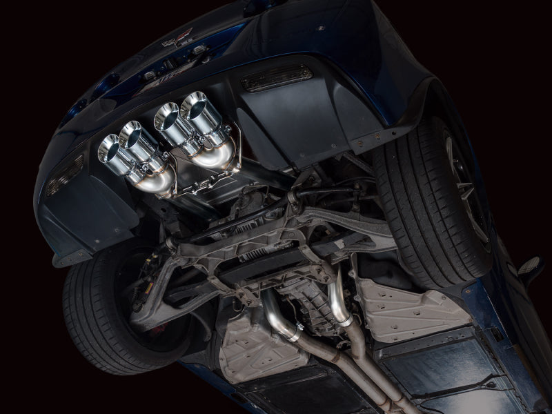 AWE Tuning C6 Chevrolet Corvette Z06/ZR1 Axle-Back Exhaust with Chrome Tips