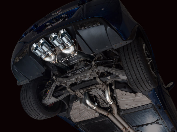 AWE Tuning C6 Chevrolet Corvette Z06/ZR1 Axle-Back Exhaust with Chrome Tips