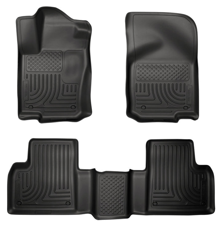 Husky Liners WeatherBeater Black Floor Liners for 2012-2015 Mercedes ML350 4Matic and Bluetec