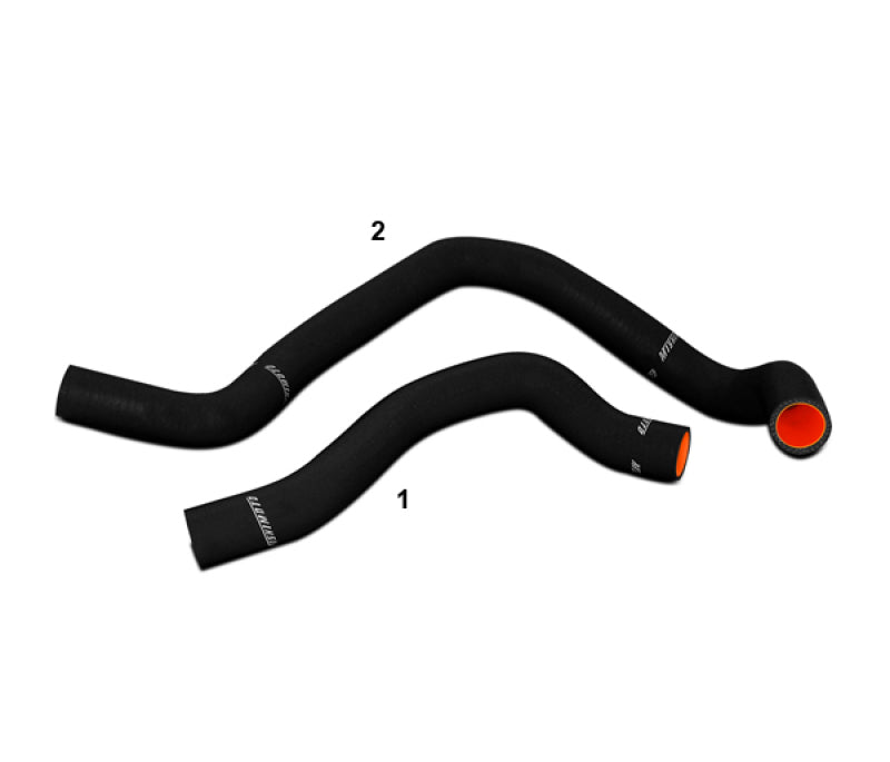 Mishimoto Silicone Radiator Hose Kit Black - Honda Civic w/ B16 (1988-1991)