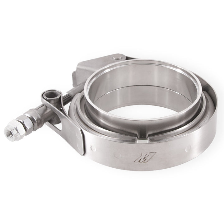 Mishimoto Stainless Steel V-Band Clamp - 3in Durable Design for Intake Exhaust Connection - OneFastShop