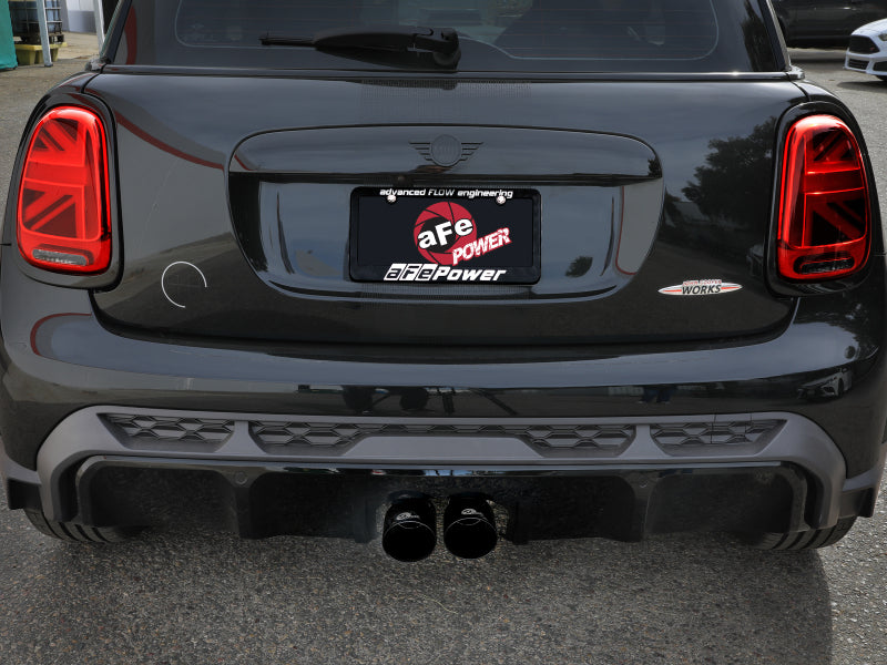 aFe MACH Force-Xp 304SS Cat-Back Exhaust Black Tips - Mini Cooper S/JCW 2014-2024, image 4