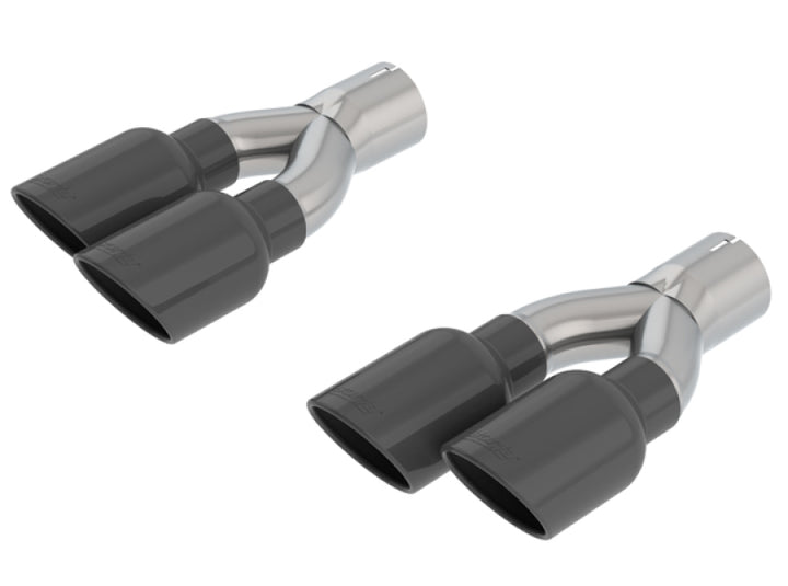 Borla Black Chrome 3in Tip Kit for Jeep Grand Cherokee TrackHawk 6.2L V8 - OneFastShop