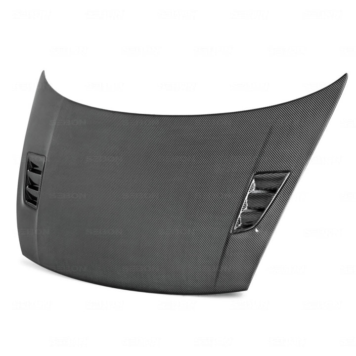 Seibon MGII-Style Carbon Fiber Hood for 06-07 Honda Civic 4 Door - OneFastShop