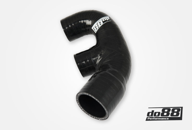 do88 Silicone F-Hose - Porsche 911 Turbo / GT2 (996) 2001-2005 - Black
