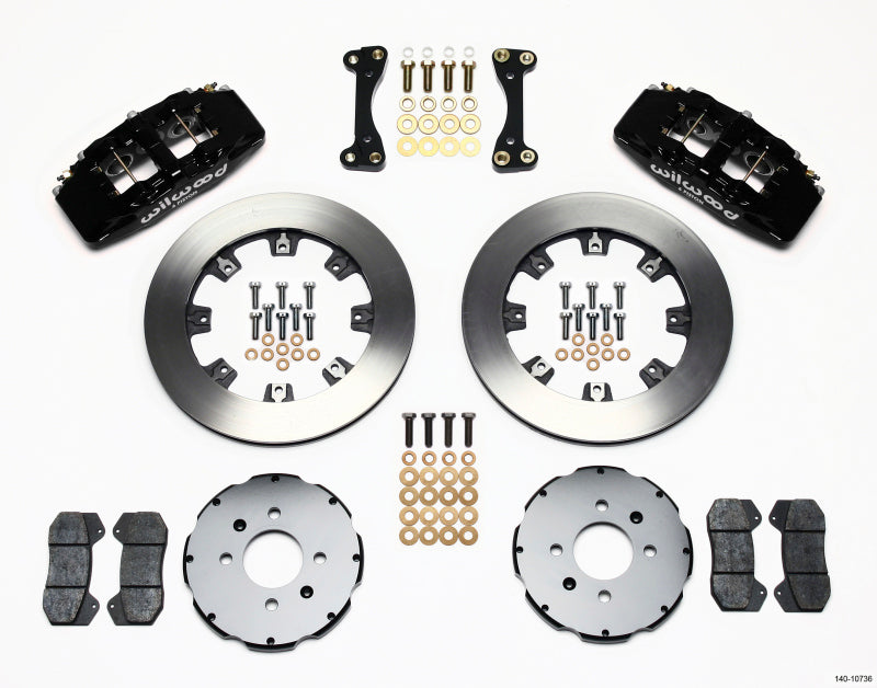 Wilwood Dynapro 6 Front Hat Kit 12.19in for 90-99 Honda Civic w/240 mm Disc - OneFastShop