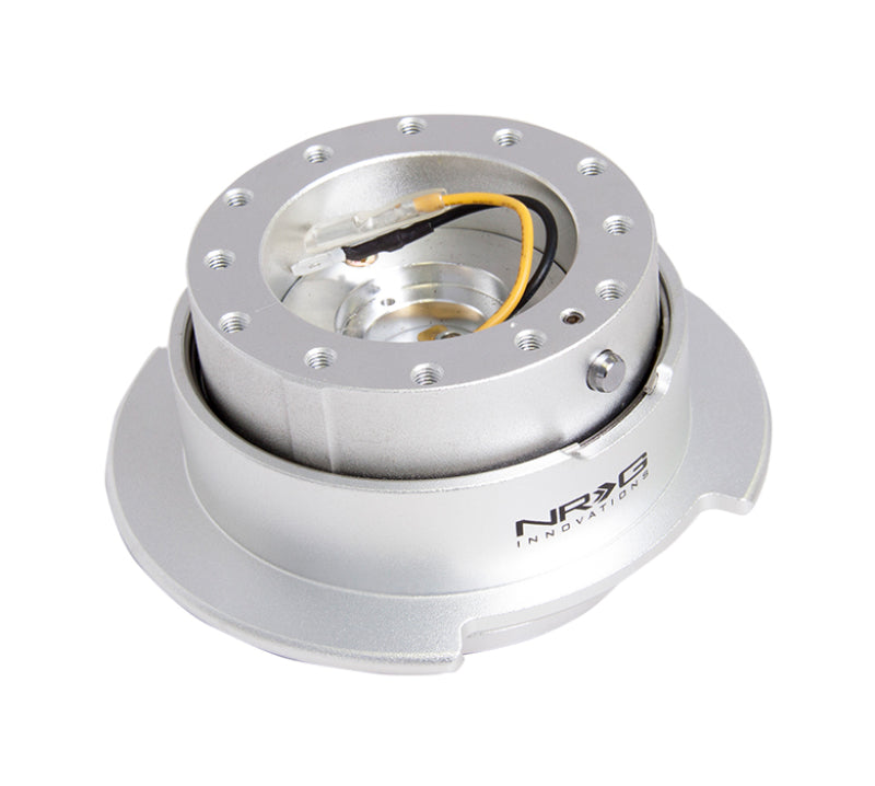 NRG Quick Release Gen 2.5 Steering Wheel Adapter - Silver