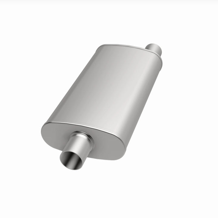 MagnaFlow Muffler Trb SS 4X9 18 2.5/2.5 Easy Install