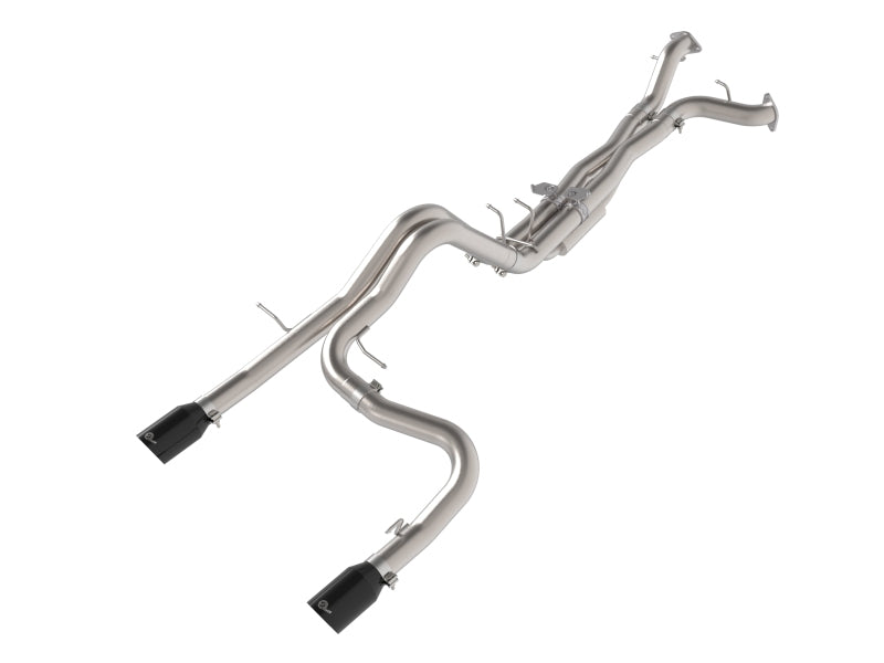 aFe Vulcan Series 3in 304SS Cat-Back Exhaust - Ford Bronco Raptor 3.0L V6 (Black Tips)