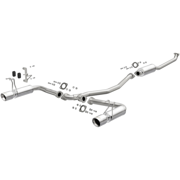 Magnaflow Street Series Cat-Back Exhaust 16-18 Honda Civic L4 2.0L w/ Polished Tips - OneFastShop