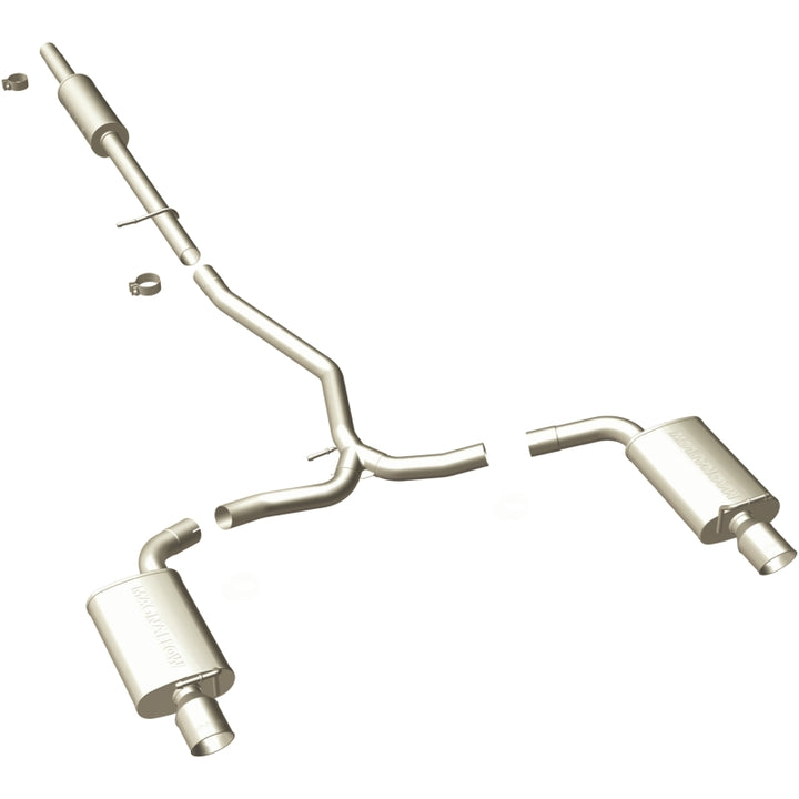 MagnaFlow Catback Exhaust System for 11-13 Ford Explorer V6 3.5L - Dual Split Rear Exit - OneFastShop