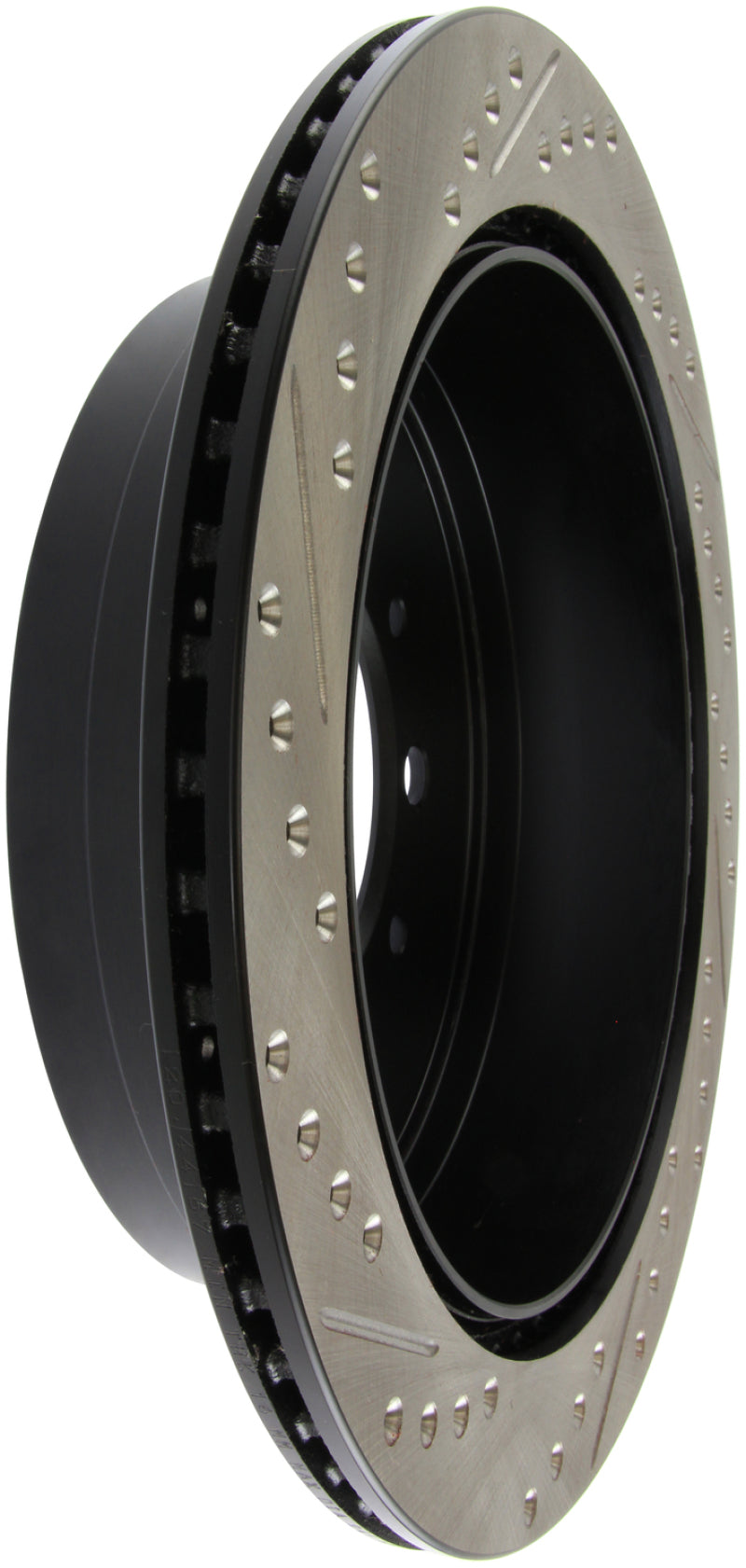 Stoptech Slotted & Drilled Sport Brake Rotor for Toyota Sequoia, Tundra, Lexus LX570, Land Cruiser 2007-2022 - OneFastShop