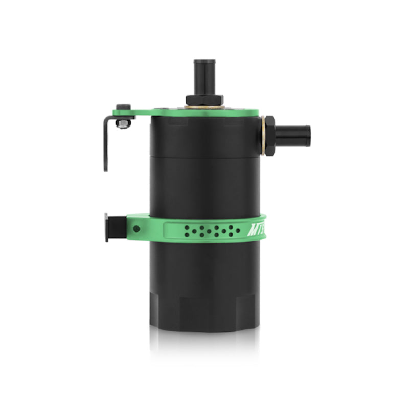 Mishimoto Baffled Oil Catch Can Universal Green PCV