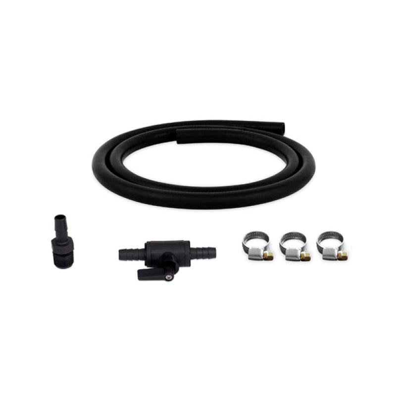 Mishimoto Compact Baffled Oil Catch Can Petcock Drain Kit - Universal