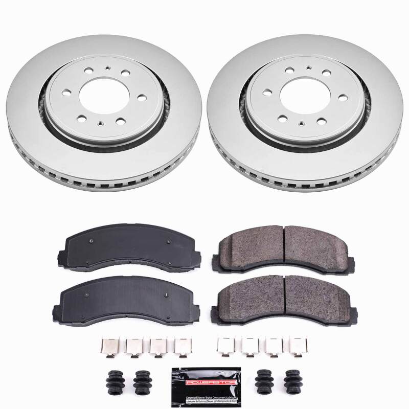 PowerStop Z23 Front Coated Brake Kit - Ford F-150 / Expedition / Lincoln Navigator 2010-2021