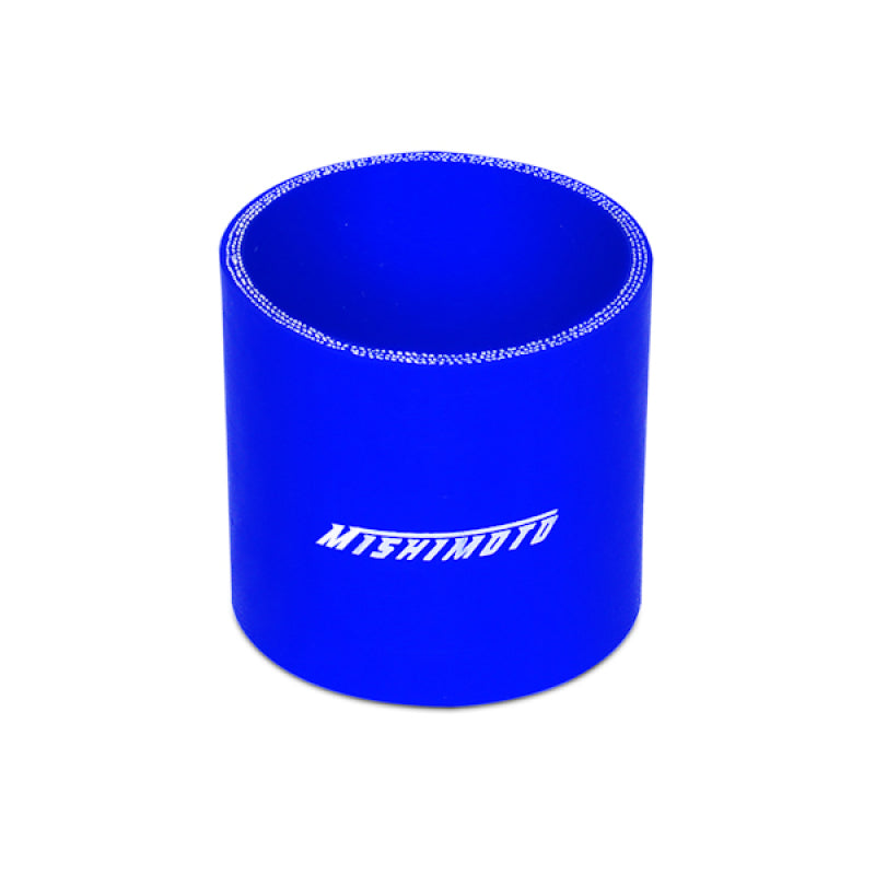 Mishimoto Blue Silicone Straight Coupler 2.5 Inch - OneFastShop
