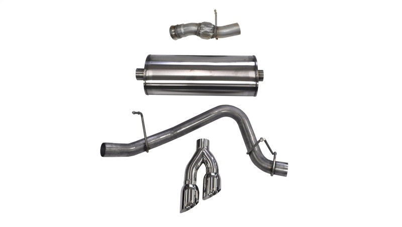 Corsa Performance Cat-Back Exhaust for 6.2L V8 GMC Yukon Denali 2015-2020 - OneFastShop