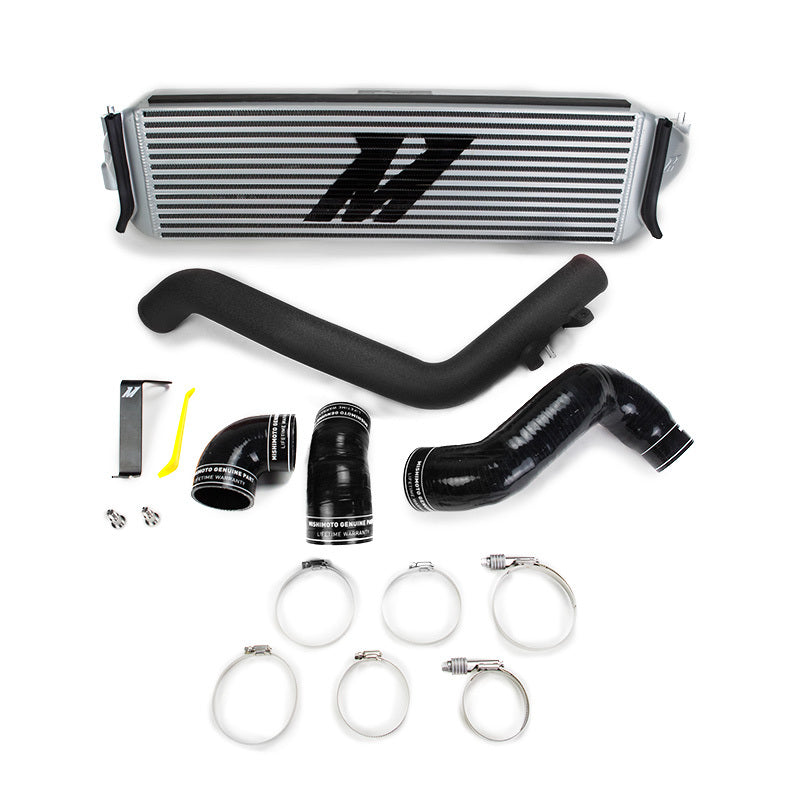 Mishimoto Performance Intercooler Kit - Silver Core Black Piping Honda Civic Type R 2017+