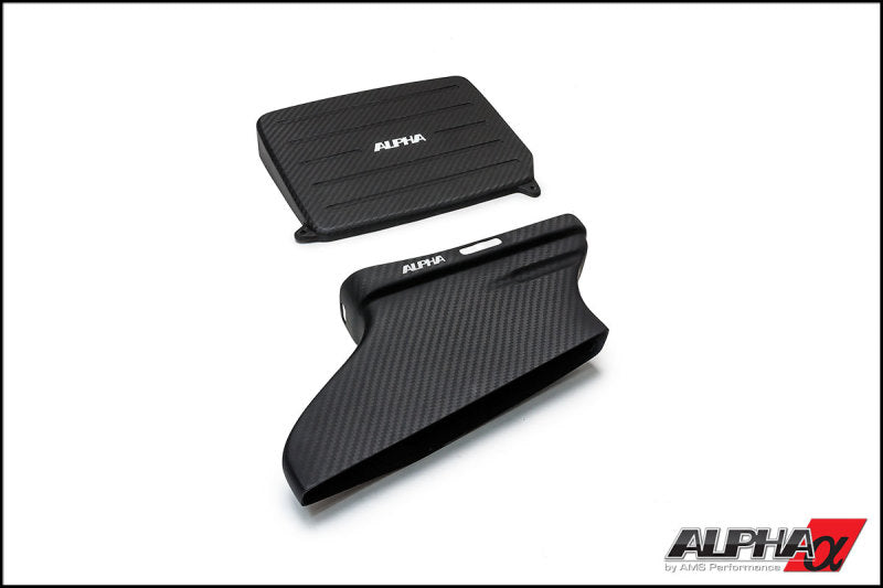AMS Performance Alpha Cold Air Intake with Carbon Fiber Lid & Duct for Mercedes-Benz CLA 45 AMG 2.0T (14-18)