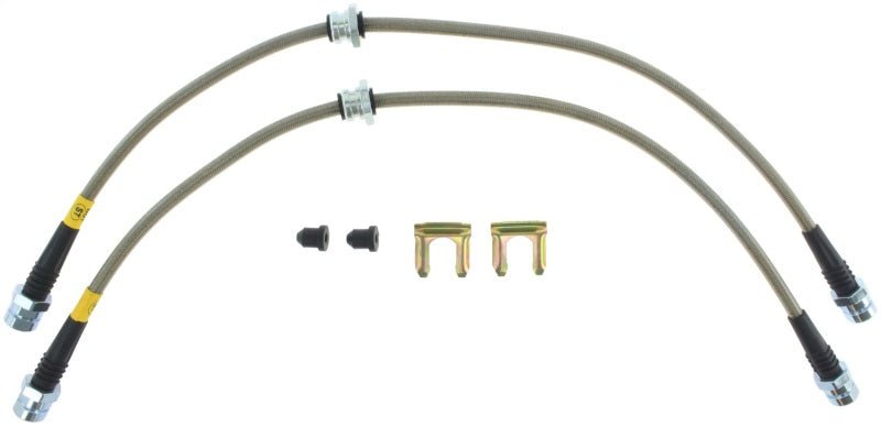 Stoptech Front Stainless Steel Brake Line Kit for 08-12 VW Golf R32/Golf R - OneFastShop