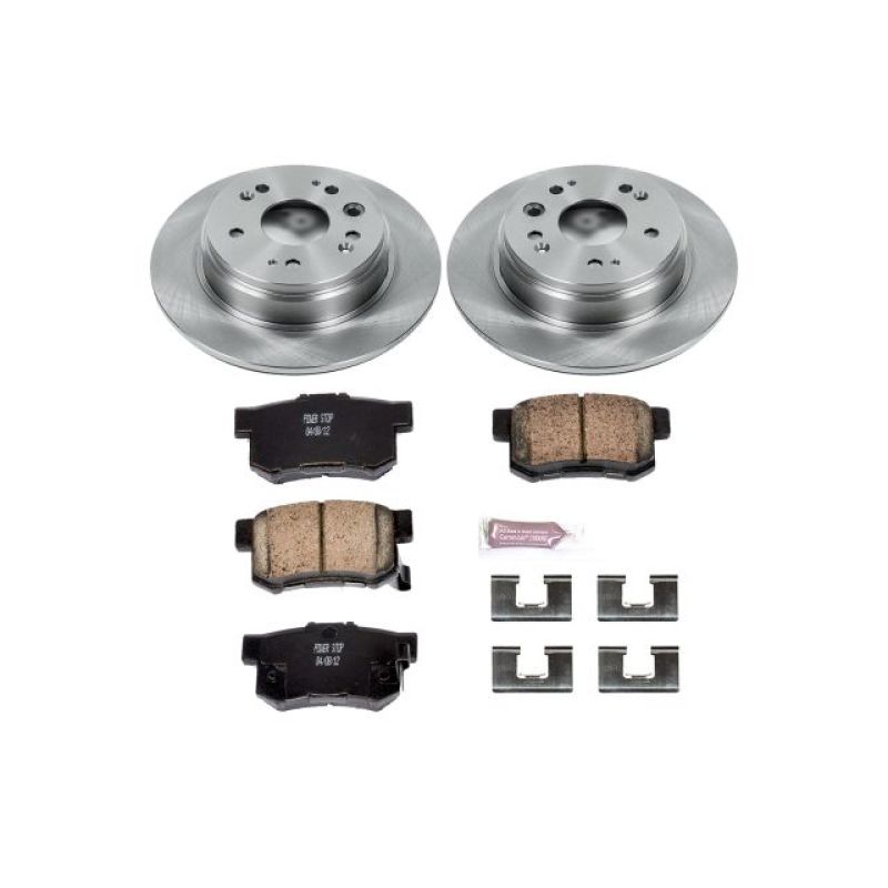 PowerStop Autospecialty OE Rear Brake Kit - Honda CR-V 2002-2004