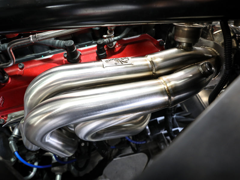 aFe Twisted 304SS Header with Titanium Ceramic Coating - Chevy Corvette (C8) 6.2L V8 - OneFastShop