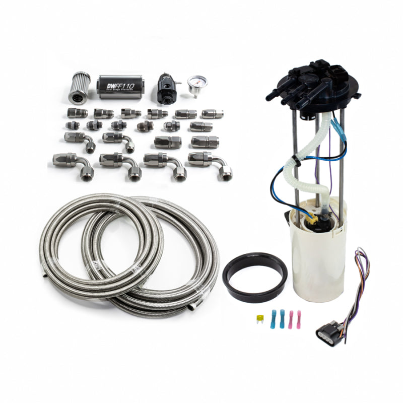 DeatschWerks DW400 Pump Module with CPE Fuel Lines for 1999-2004 GM Trucks