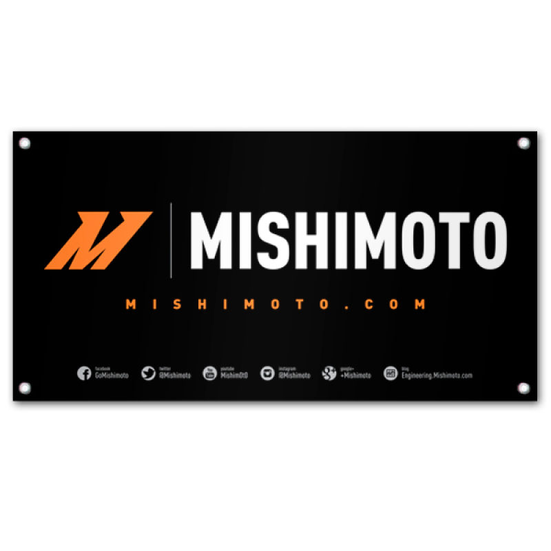 Mishimoto Large Vinyl Banner - 45x87.5in