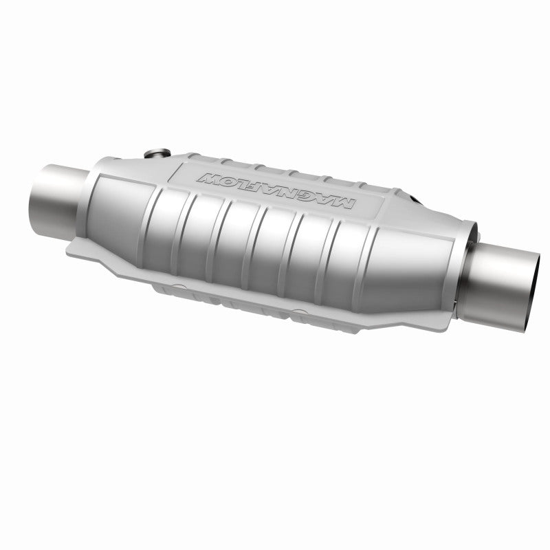 MagnaFlow Conv Univ 2.25 Dual O2 Boss - Easy Install