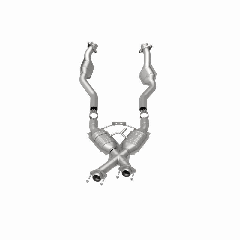 MagnaFlow Conv DF Mustang X-Pipe 94-95 Street Easy Install