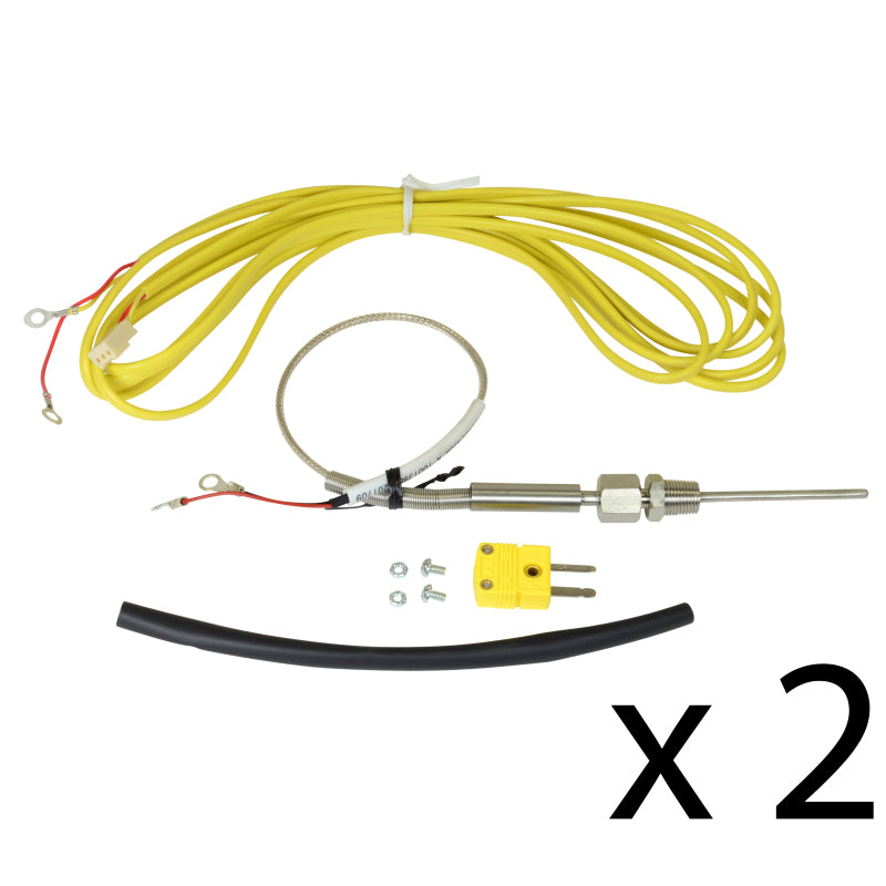 AEM K-Type Closed Tip EGT Thermocouple Kit - 1/8 in NPT - 2 Pack, image 2