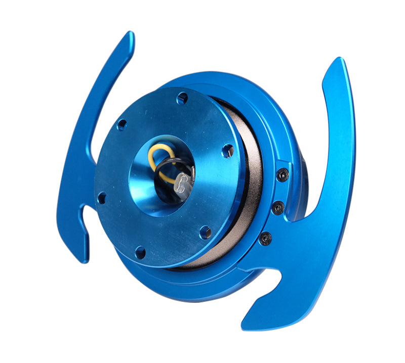 NRG Innovations Gen 4.0 Quick Release Kit - Universal 6-Bolt - Blue, image 4