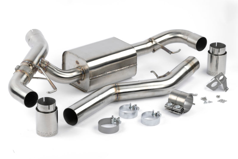 Dinan Valved Axle-Back Exhaust - BMW 330i (G20) / 430i (G22) 2019-2024 - Polished Tips