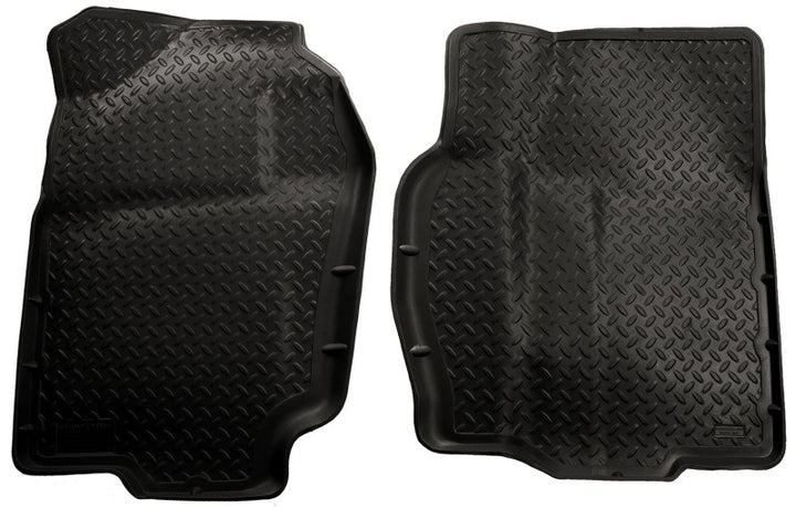 Husky Liners Classic Style Black Floor Liners for 94-02 Dodge Ram Full Size - OneFastShop