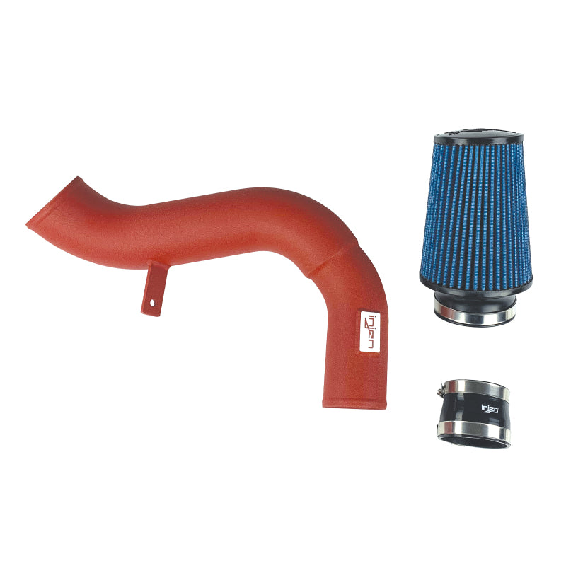 Injen Short Ram Intake for Audi S4/S5 (B9) 3.0L Turbo Wrinkle Red (18-19)