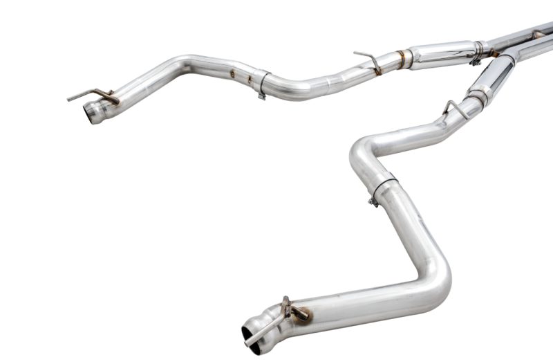 AWE Tuning Track Edition Exhaust for 2015+ Dodge Challenger 6.4L/6.2L - Stock Tips - OneFastShop