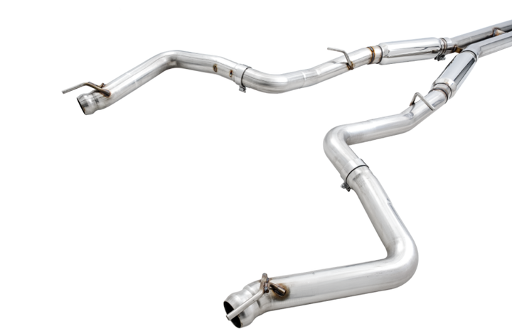 AWE Tuning Track Edition Exhaust for 2015+ Dodge Challenger 6.4L/6.2L - Stock Tips - OneFastShop