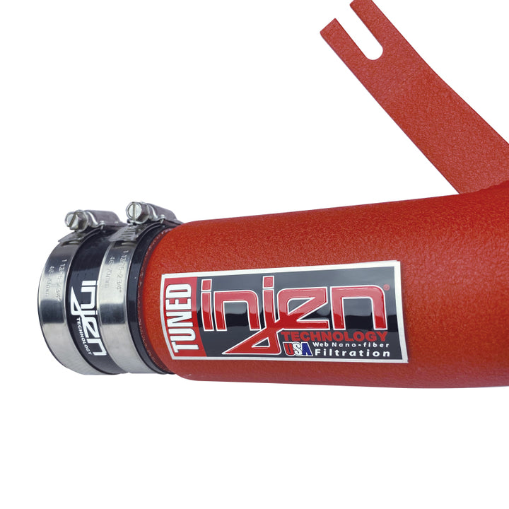 Injen Cold Air Intake for 2016 Honda Civic 1.5L Turbo 4Cyl Wrinkle Red w/MR Tech (Excludes Si Trim) - OneFastShop