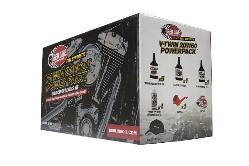 Red Line Big Twin 20W60HD Oil Power Pack - OneFastShop