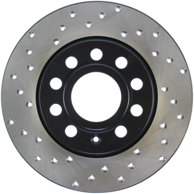 StopTech Drilled Sport Brake Rotor for Audi A1 A3 Q2 TT Volkswagen Golf GTI Jetta Passat 2010-2021 - OneFastShop