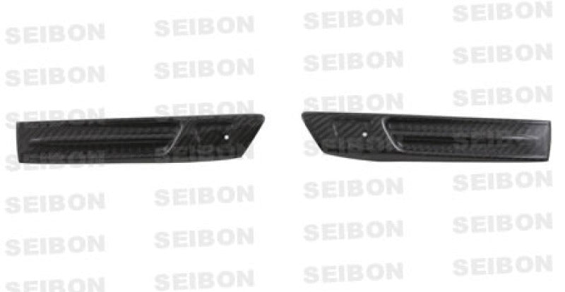 Seibon Carbon Fiber Fender Duct Logos for Nissan GTR R35 (09-10) - OneFastShop