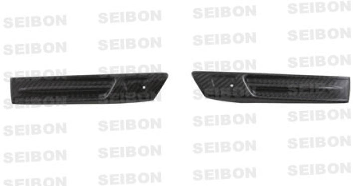 Seibon Carbon Fiber Fender Duct Logos for Nissan GTR R35 (09-10) - OneFastShop