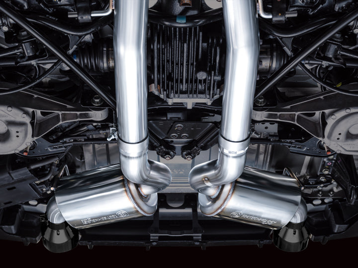 AWE Touring Edition Catback Exhaust System with Diamond Black Tips for 2023 Nissan Z RZ34 RWD