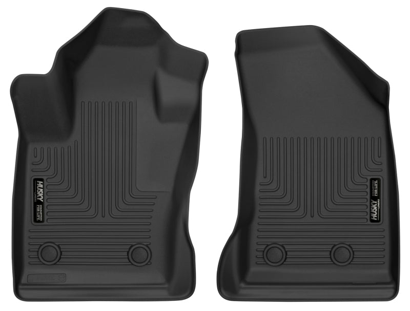 Husky Liners X-act Contour Front Floor Liners - Jeep Compass (2017-2024) - Black