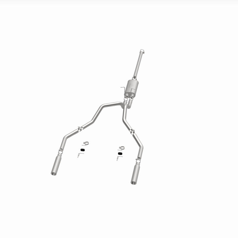 MagnaFlow Sys C/B 99 Ford F-Series Dual Exit Easy Install