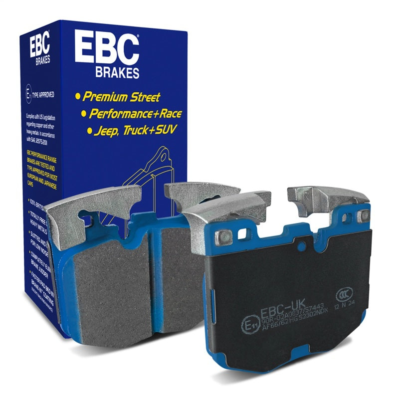 EBC Bluestuff Front Brake Pads - BMW X3, BMW Z4, Toyota GR Supra 2016-2024