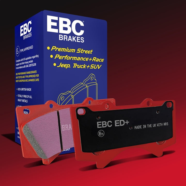 EBC Extra Duty Rear Brake Pads - Ford Excursion, F-250 Super Duty 1999-2005, view 3