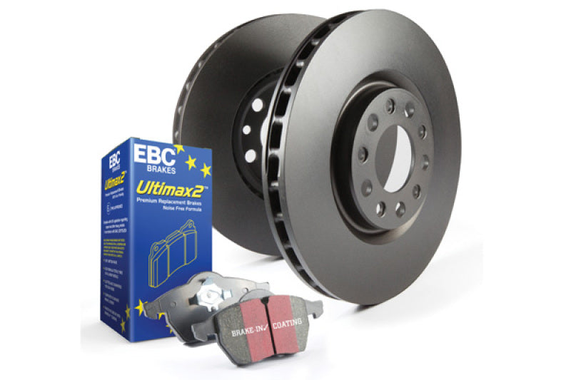 EBC S20 Ultimax2 Front Brake Pad & Rotor Kit - Honda Civic 2006-2015