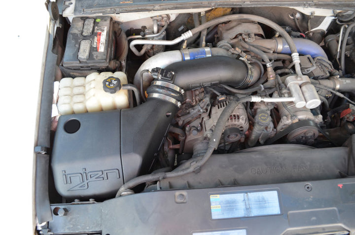 Injen Evolution Intake System for 01-04 GMC Duramax LB7 6.6L with SuperNano-Web Filter and Easy Installation